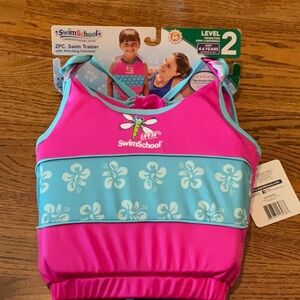 SWIM SCHOOL SWIM TRAINER 2 PIECE LEVEL 2 NWT